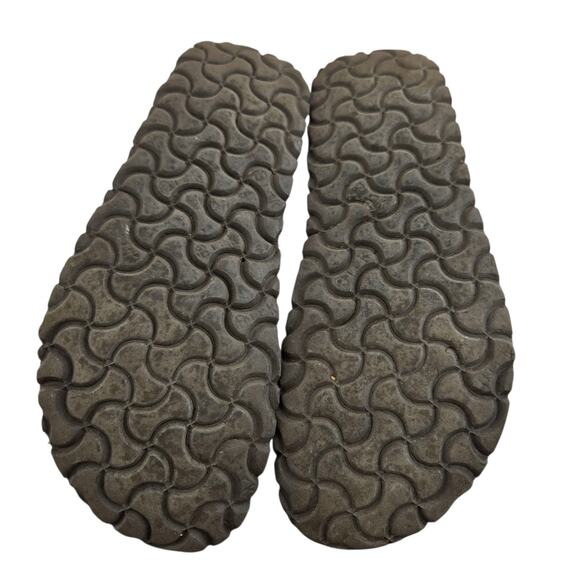 Birkenstock Sandals Size 39 Womens 8 8.5 Papillon Carmen Slip On Brown Leather - Picture 9 of 12